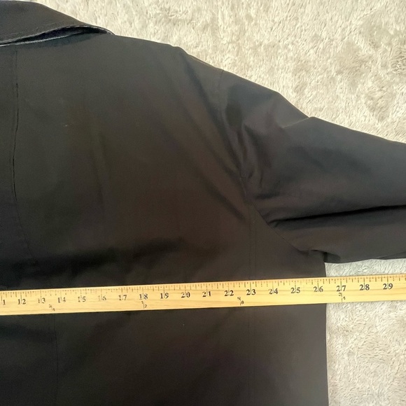 Canali Rain & Wind Tech Coat Loro Piana Sports Fabric Size 52 Reversible Silk - Picture 12 of 15